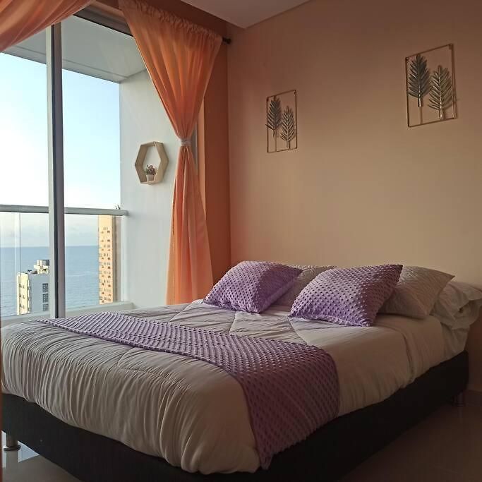 Apartamento Acogedor Apto Con Vista Al Mar
