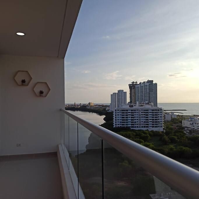 Apartamento Acogedor Apto Con Vista Al Mar *