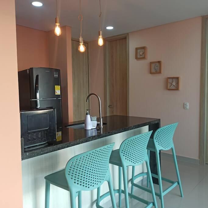 Apartamento Acogedor Apto Con Vista Al Mar Cartagena