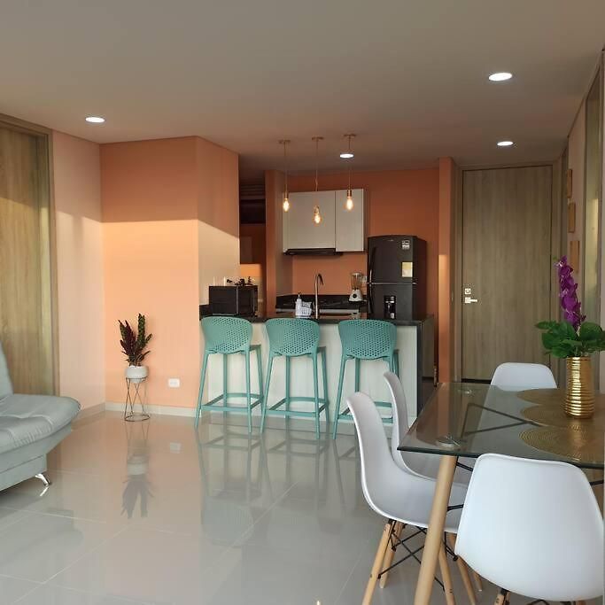 Apartamento Acogedor Apto Con Vista Al Mar *